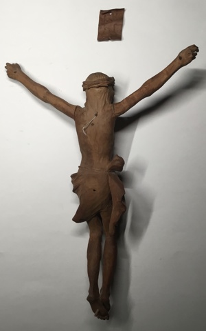 Christus ohne Kreuz aus Holz Bild 2