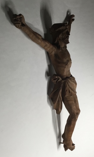 Christus ohne Kreuz aus Holz Bild 4