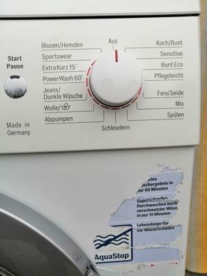 Waschmaschine von Bosch  Bild 3