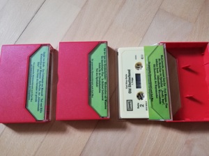 Winnetou + Old Shatterhand Hörspielkassetten, 3 Stück Bild 2