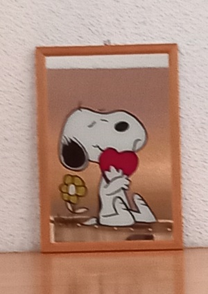 Snoopy Spiegel  Bild 3