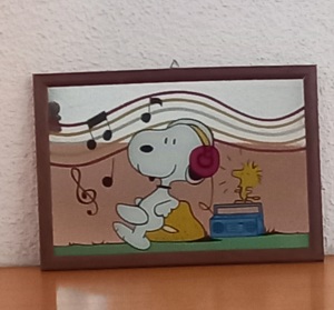 Snoopy Spiegel  Bild 1