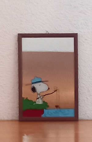 Snoopy Spiegel  Bild 4