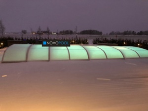Poolüberdachungen Elegant Evo 6-10 Modelle Klar Schiebehallen Vivapool Bild 3