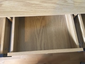 Hochwertiger Schreibtisch mit Schubladen Bild 5