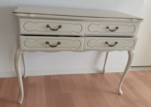 Barock Kommode Sideboard Anrichte mit Wandspiegel