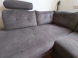 Ausziehebare Couch mit Bettkasten Bild 4
