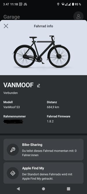 VanMoof S3 - E-Bike zu verkaufen Bild 5