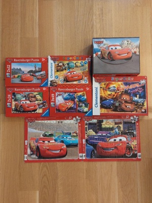 Disney Cars Puzzle Sammlung Bild 1