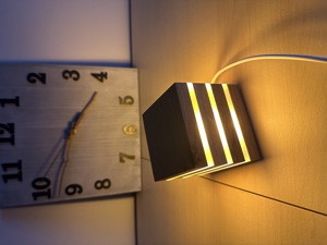LED Holz Würfel Bild 4