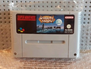 Super Nintendo SNES Harvest Moon Bild 1