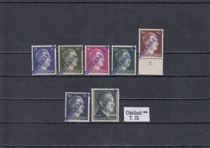 Briefmarken Ö Lokalausgaben Gmünd Alle 13 Ausgaben oder einzeln Postfrisch ** Bild 9