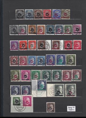  Briefmarkensätze Österreich Lokalausgaben 1945 Perg ** und Gestempelt ab 70 Euro pro Satz Bild 3