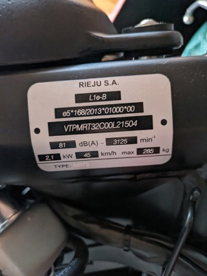 Moped Rieju MRT50 Bild 4