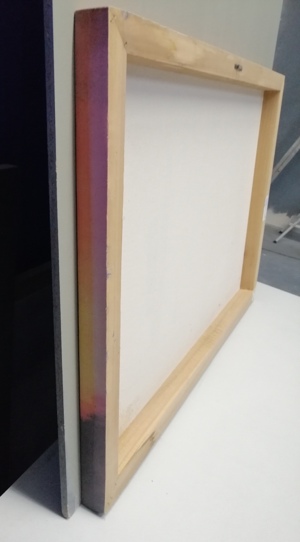 Rahmen Keilrahmen 91x61 cm bespannt  Bild 1