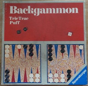 Backgammon, SUPERZUSTAND,  30 x 60 cm Bild 1