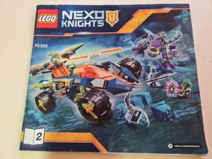 LEGO Nexo Knights 70355 Aarons Klettermaxe Bild 1