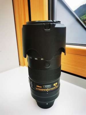 Objektiv Nikon AF-S 70-200mm 2.8E FL ED VR schwarz Bild 7