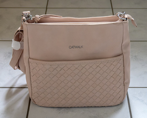 neue Handtasche v. Catwalk, Umhängetasche, Damentasche, Tasche, Shopper, rosa   Bild 1