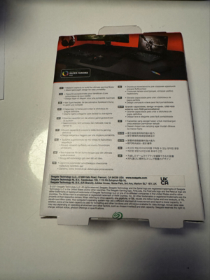Seagate FireCuda Gaming Hard Drive 2TB - Externe HDD mit RGB-Beleuchtung Bild 2