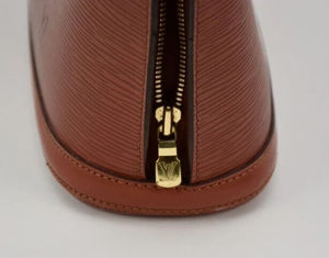 Louis Vuitton Tasche Lussac Epi in Kenian- Braun  Bild 3