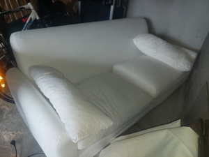 Weißes Sofa Couch  Bild 2
