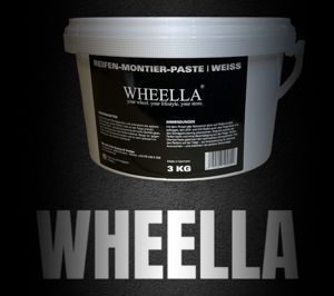 Wheella Premium Reifenmontagepaste - Reifenmontierpaste 3kg Weiß