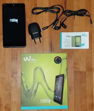 2 Smartphone Wiko Robby Dual-Sim schwarz offen für alle Netze davon 1x Neuware Bild 2