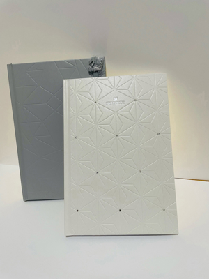 2 Swarovski Notebooks  Notizbuch white & grey Bild 1