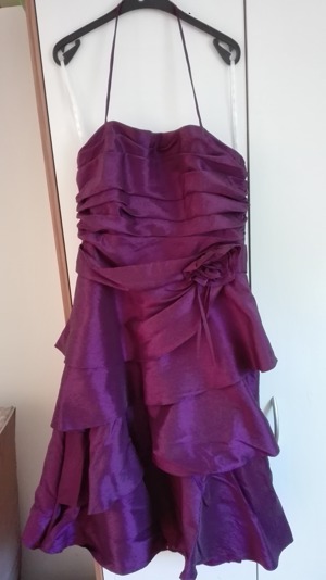 Ballkleid, Abendkleid violett Bild 3