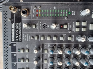 Mischpult Onyx 1640 + Audioequipment Bild 4