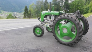 Steyr Traktor 80a (15er) Hackfruchter Bild 1