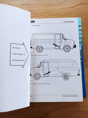 Ford Transit 1978 Werkstatt Handbuch  Bild 4