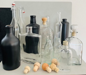 Flaschen - Konvolut von leeren Flaschen 16 Stück