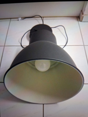 Lampe Industrieform neuwertig Bild 1