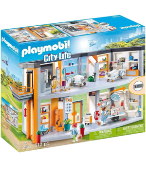 PLAYMOBIL City Life Großes Krankenhaus mit Einrichtung