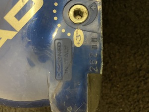 Schischuhe Gr 35,5 (Sohlenlänge 220-225mm) Head, blau Bild 4