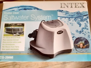 Intex Pool mit Pumpe und Salzwassersystem Bild 4