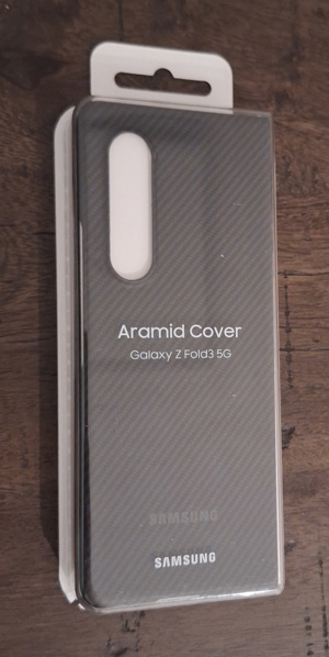 Original Samsung Galaxy Z Fold 3 Carbon Aramid Cover Case Hülle