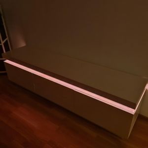 Sideboard weiß Hochglanz - inkl. Beleuchtung  Bild 2