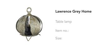 Lawrence Grey Tischlampe Bild 4