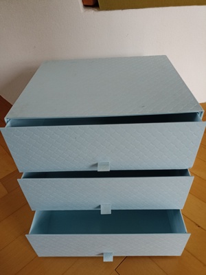 Schubladen stapelbar, passend in Ikea-Kallax Regal  Bild 2