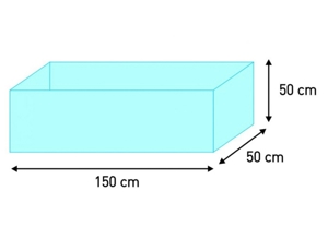 Aquarium 150x50x50