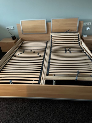 Doppelbett mit Lattenrost Bild 2