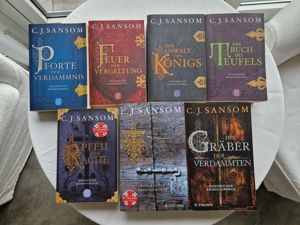 J. C. Sansom alle 7 Romane der Shardlake Serie
