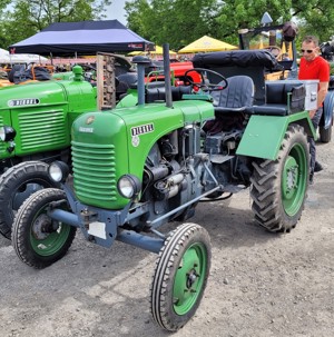 Oldtimer Traktor Steyr T80 Bild 1