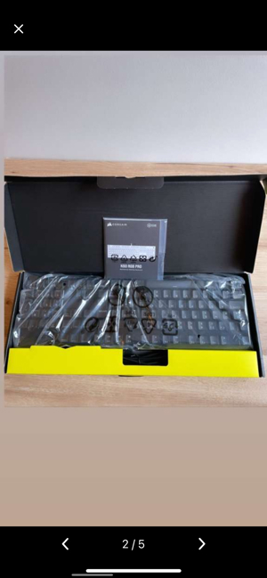 CORSAIR Gaming Tastatur K60 Bild 2