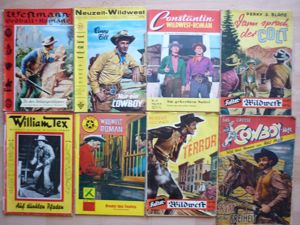 Alte Wild West Romane aus den Jahren 1950-1960 Bild 3