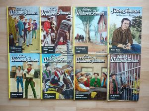 Alte Wild West Romane aus den Jahren 1950-1960 Bild 2