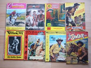 Alte Wild West Romane aus den Jahren 1950-1960 Bild 7
